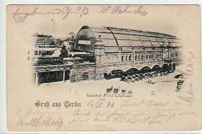 Berlin Mitte Friedrichstrasse Bahnhof 1899