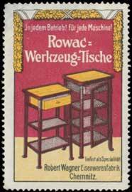 Rowac-Werkzeug-Tische