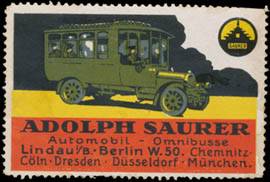 Adolph Saurer Automobil-Omnibusse
