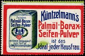 Küntzelmanns Palmöl - Borax - Seifen - Pulver ist das Ideal jeder Hausfrau
