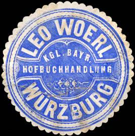 Leo Woerl Königliche Bayrische Hofbuchhandlung - Würzburg
