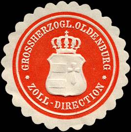 Grossherzoglich Oldenburg - Zoll - Direction