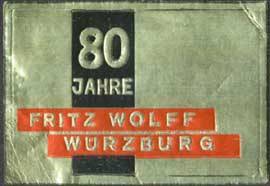 80 Jahre Fritz Wolff