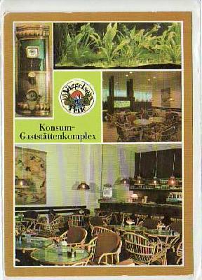 Berlin Müggelsee Gaststätte Konsum ca 1985