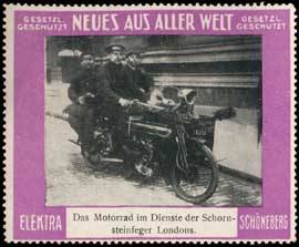 Schornsteinf. Motorrad