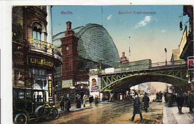 Berlin Mitte Friedrichstrasse Bahnhof ca 1910