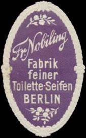 Fr. Nobiling Fabrik feiner Toilette-Seifen