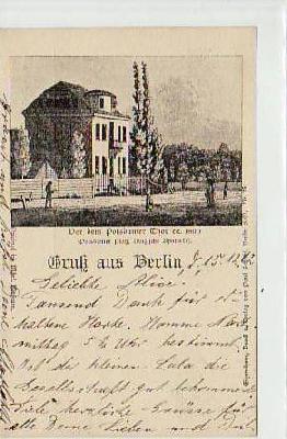 Berlin Mitte Vor dem Potsdam Thor 1800 AK von 1902