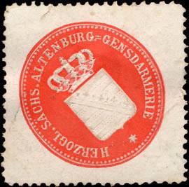 Herzoglich Sächsisch Altenburg - Gensdarmerie