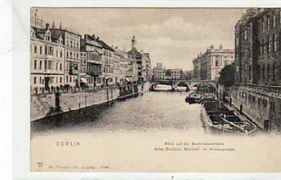 Berlin Mitte Kurfürstenbrücke ca 1900