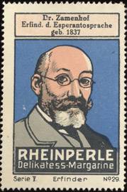 Dr. Zamenhof - Erfinder der Esperantosprache