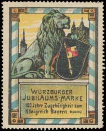 100 Jahre Zugehörigkeit zum Königreich Bayern