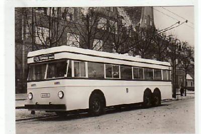 Berlin Spandau Auto-Bus Baujahr 1933 AK ca von 1980