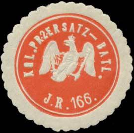 L.Pr. 2. Ersatz-Bataillon Infanterie Regiment 166