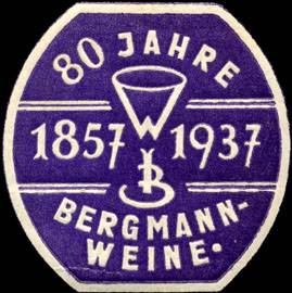 80 Jahre Bergmann - Weine