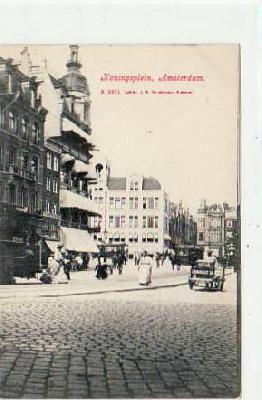 Amsterdam Niederlande Königsplein ca 1910