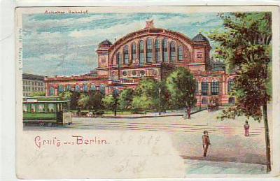 Berlin Kreuzberg Anhalter Bahnhof  1904