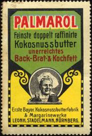 Palmarol - Feinste doppelt raffinierte Kokosnussbutter unerreichtes Back - Brat - & Kochfett