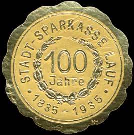 100 Jahre Stadt-Sparkasse