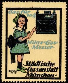 Münz-Gasmesser