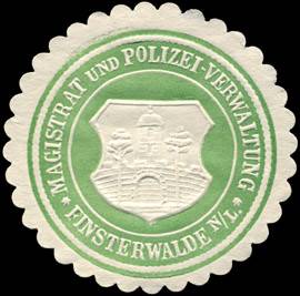Magistrat und Polizei - Verwaltung - Finsterwalde Nieder - Lausitz