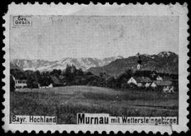 Murnau mit Wettersteingebirge
