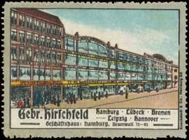 Geschäftshaus Hamburg-Kaufhaus Gebr. Hirschfeld