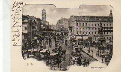 Berlin Mitte Alexanderplatz 1905