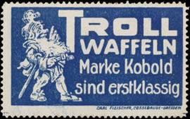 Troll Waffeln Marke Kobold