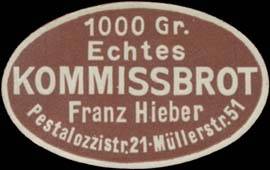 Bäckerei Franz Hieber