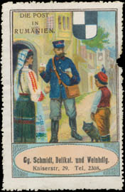 Die Post in Rumänien