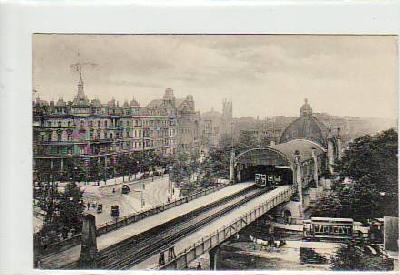 Berlin Schöneberg Hochbahn Bahnhof 1912