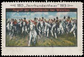Angriff der Schottländer bei Waterloo