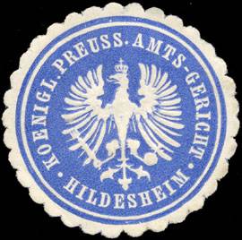 Koeniglich Preussische Amts - Gericht Hildesheim