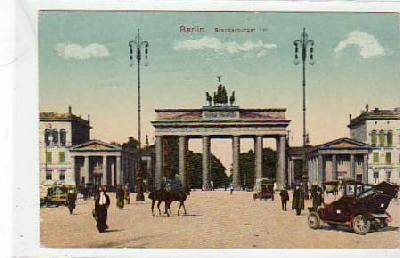 Berlin Mitte Brandenburger Tor 1917