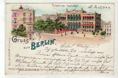 Berlin Kreuzberg Potsdamer Bahnhof 1904