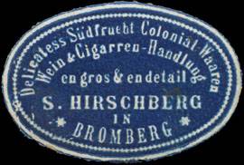 Kolonialwaaren-Handlung S. Hirschberg
