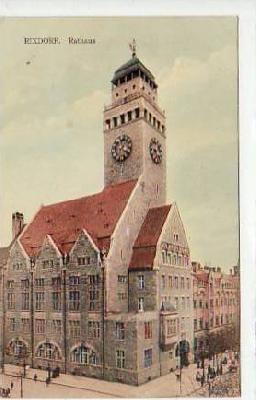 Berlin Rixdorf Rathaus ca 1925