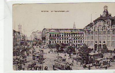 Berlin Mitte Alexanderplatz 1909