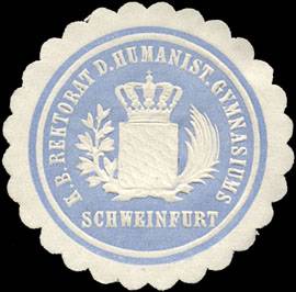 Königliche Rektorat des Humanistischen Gymnasiums - Schweinfurt