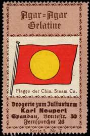 Flagge der Chinesichen Steam Co.