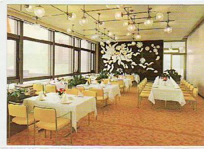 Berlin Mitte Palast der Republik Restaurant 1977