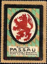 Besucher Passau Geschäftstelle des Waldvereins