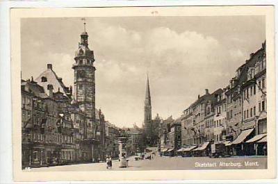 Altenburg Markt ca 1945