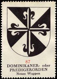 Dominikaner- oder Predigerorden - Neues Wappen