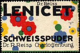 Dr. Reiss Lenicet - Schweisspuder