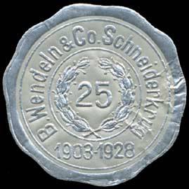 25 Jahre B. Wendeln & Co.