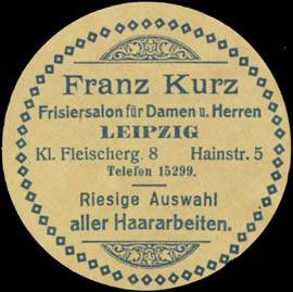 Frisiersalon Franz Kurz