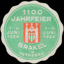 1100 Jahrfeier Brakel im Nethegau