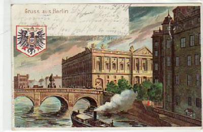 Berlin Mitte Kurfürstenbrücke 1901